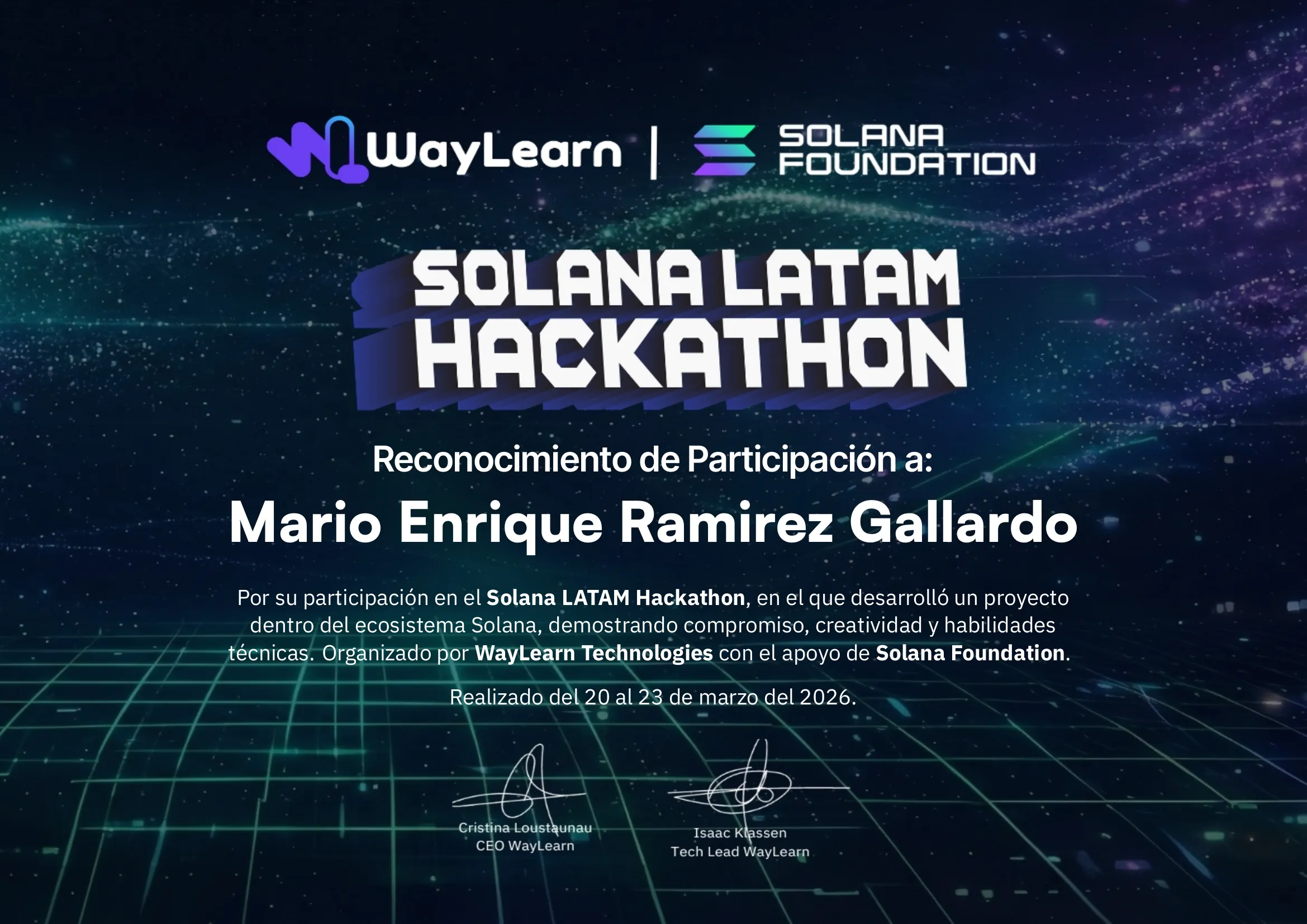 Solana LATAM Hackathon
